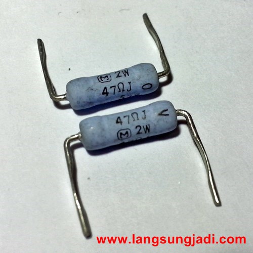47R 2W Panasonic metal oxide film resistor